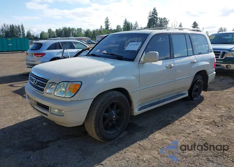 2003 Lexus Lx 470 из США, поврежденный, VIN JTJHT00W433526758